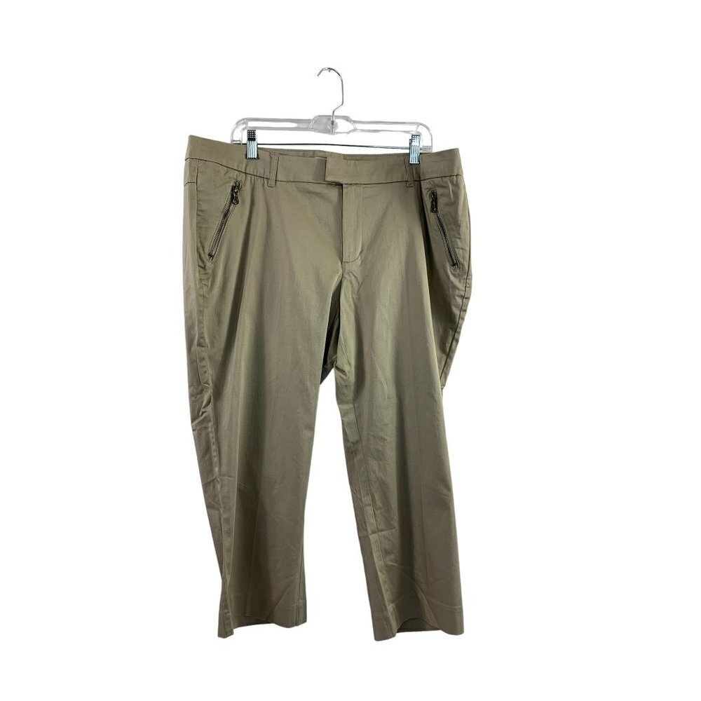 CJ Banks Women's Tan Casual Pants
